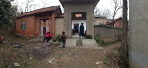 Our host's front entrance to their village compound